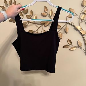 American Eagle ribbed crop tank